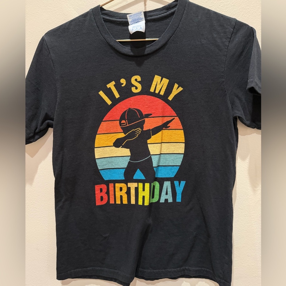 “It’s my birthday” boys T-shirt